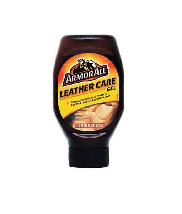 ArmorAll - Leather Care Gel 532ml + Armor All Large Sponge Easy Grip
