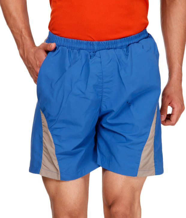 NU9 Royal Blue Men's Shorts - Buy NU9 Royal Blue Men's Shorts Online at ...