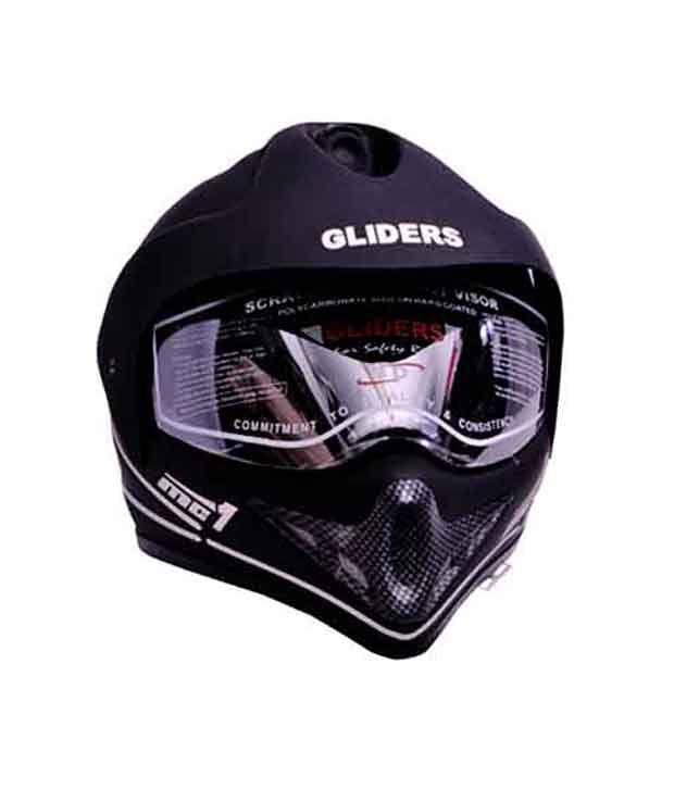 Gliders Full Face Motocross Helmet With VisorMC1 Matt Black Size L (580 mm) Buy Gliders