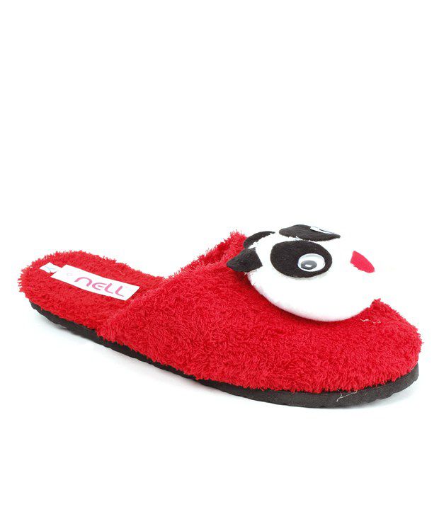 red panda slippers