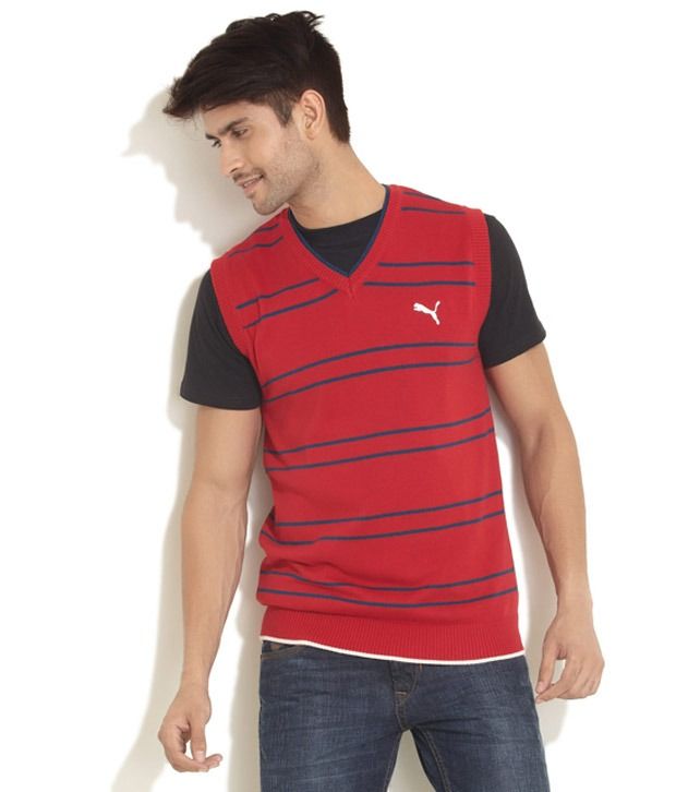 puma striped sweatshirt