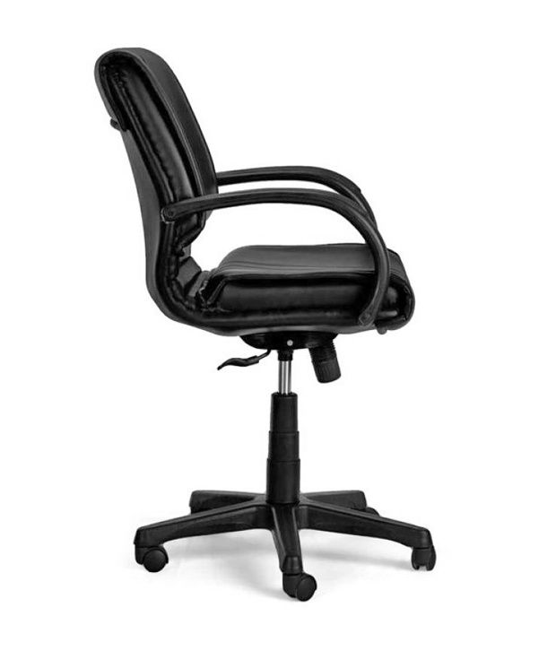 Medium Black Office Chair in Black - Buy Medium Black Office Chair in