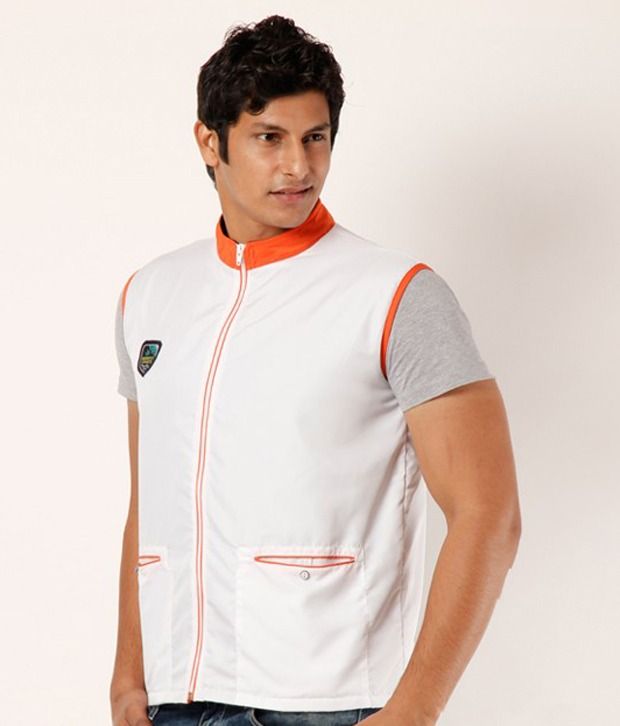 Harvest White Sleeveless Jacket Buy Harvest White Sleeveless Jacket