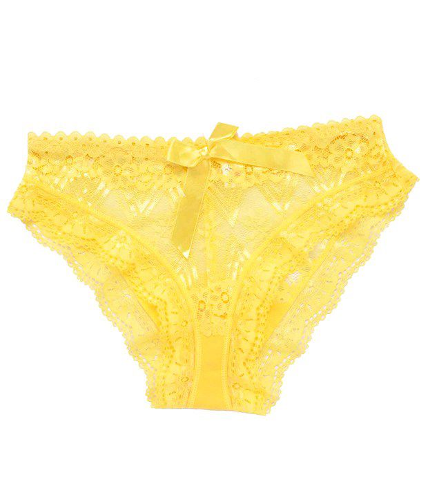 Buy Gentle Touch Yellow Panties Pack of 1 Online at Best Prices in ...