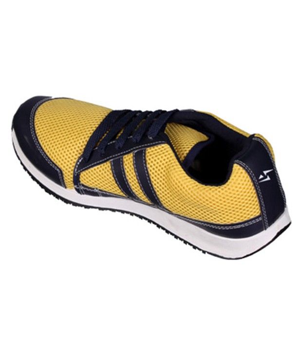 yellow sports shoes men
