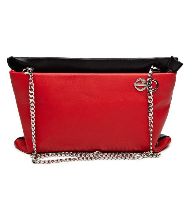Buy E2O Red & Black Cross Body Sling Bag at Best Prices in India - Snapdeal
