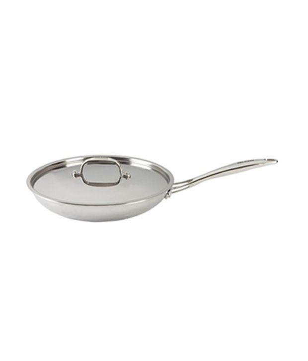     			Alda Tri Ply Stainless Steel Frypan With Lid - 26 Cm