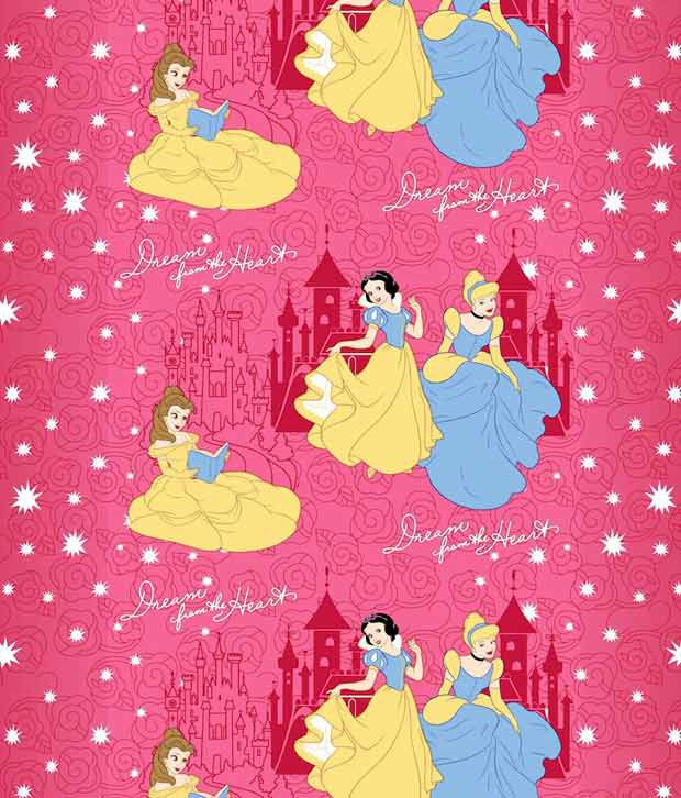 All Over Princess Reversible AC Blanket/Dohar: Buy All Over Princess ...