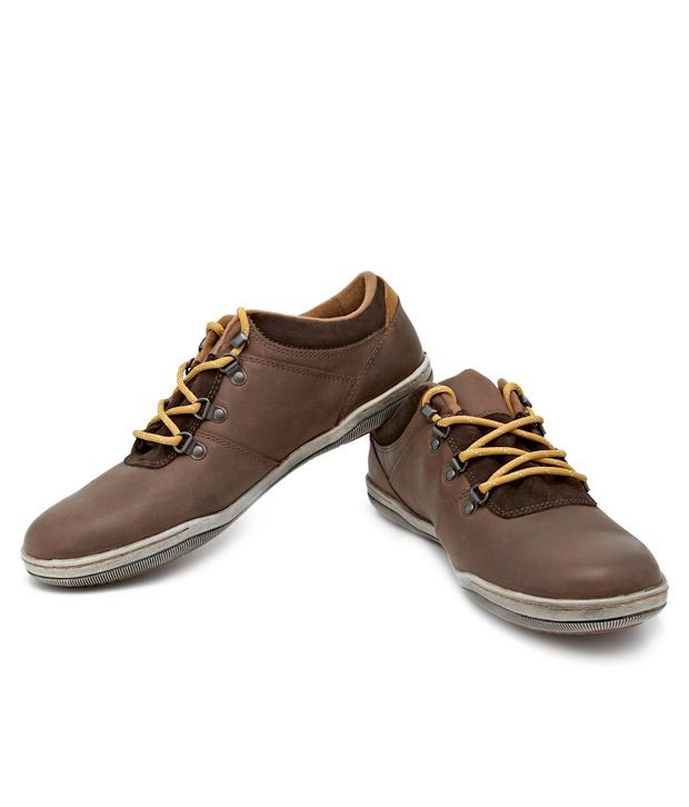 Clarks Brown Daily Shoes - Buy Clarks Brown Daily Shoes Online at Best ...