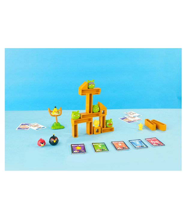 Mattel Angry Birds Knock On Wood Game Buy Mattel Angry Birds Knock On