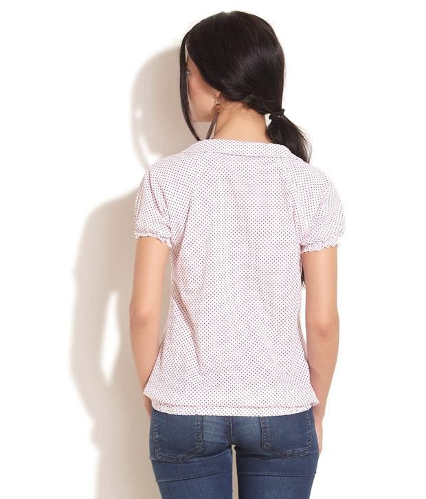 Style Quotient by noi Pink Cotton Top - Buy Style Quotient by noi Pink ...