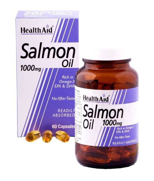     			Health Aid Salmon Oil 1000mg 60 Capsules