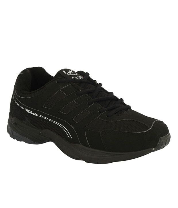 Campus Admire Black Sports Shoes - Buy Campus Admire Black Sports Shoes ...