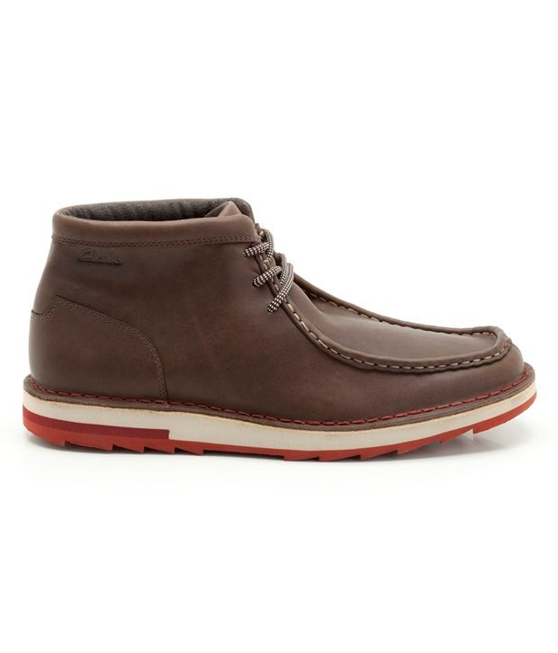 Clarks Mumford Folk Dark Brown Ankle Length Boots - Buy Clarks Mumford ...