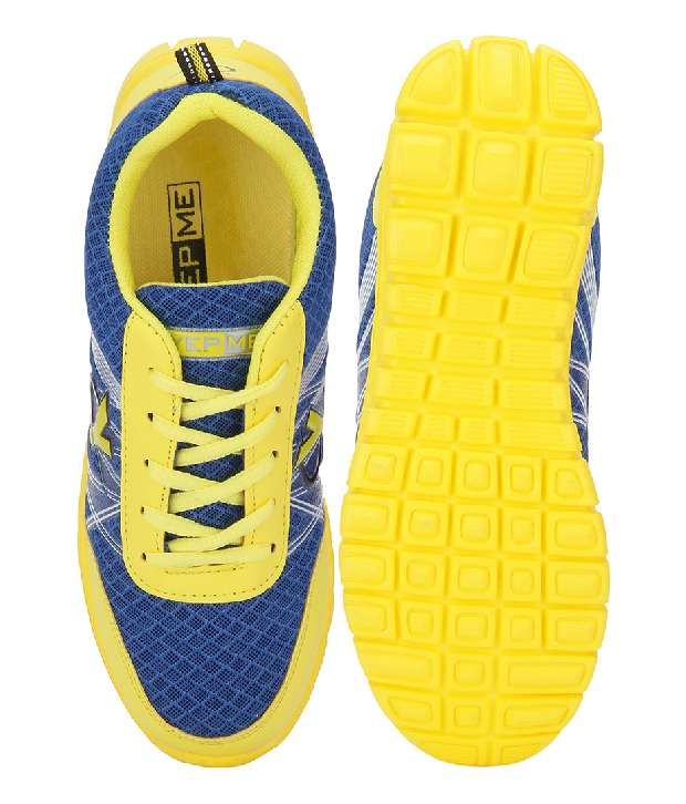 yellow sports shoes men