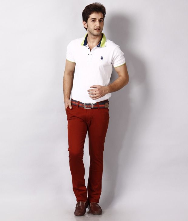 red chinos ladies