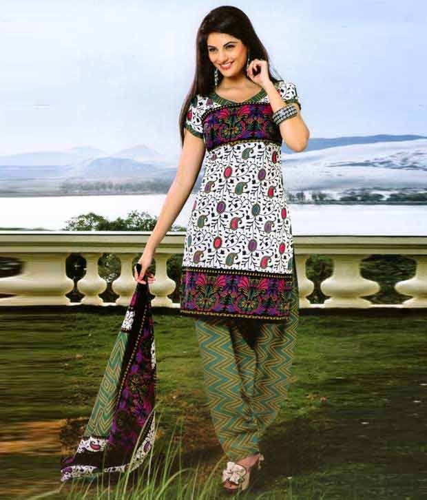 kavyanjali cotton churidar materials