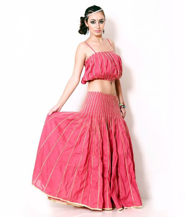 only lehenga without choli