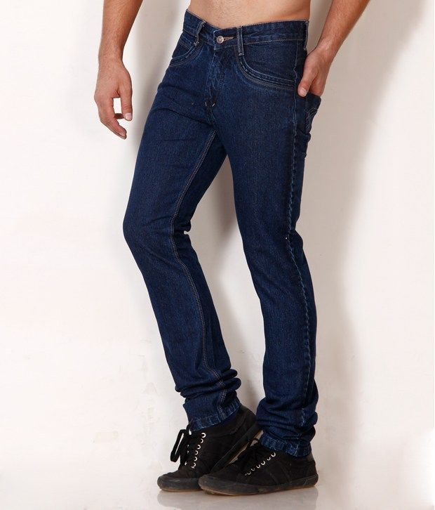     			British Terminal Blue Basics Narrow Fit Jeans