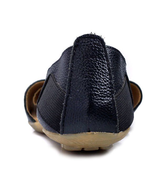 men's leather belly shoes