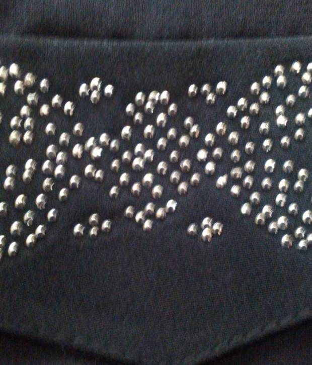 georgette black shirt