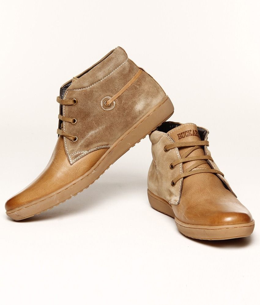 yellow tan boots