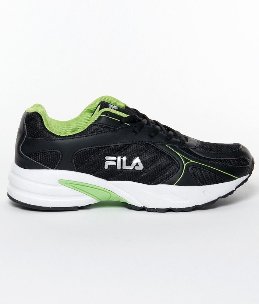 fila running shoes mens green