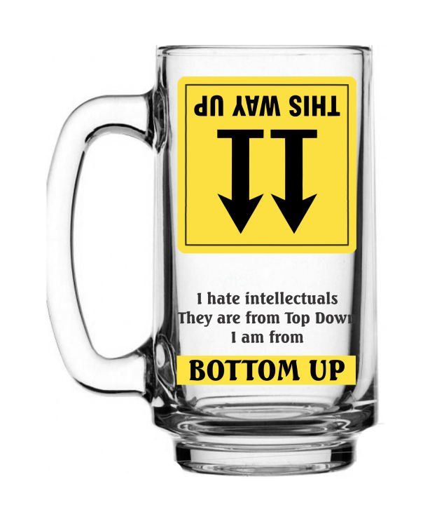 Ek Do Dhai Bottoms Up Beer Mug Buy Online at Best Price in India