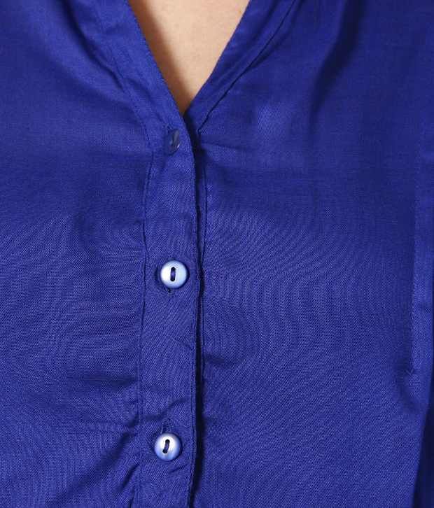 blue collar kurti