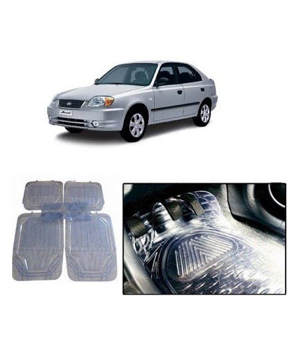 AutoSun Transparent White Car Foot Mats For Hyundai Accent Buy
