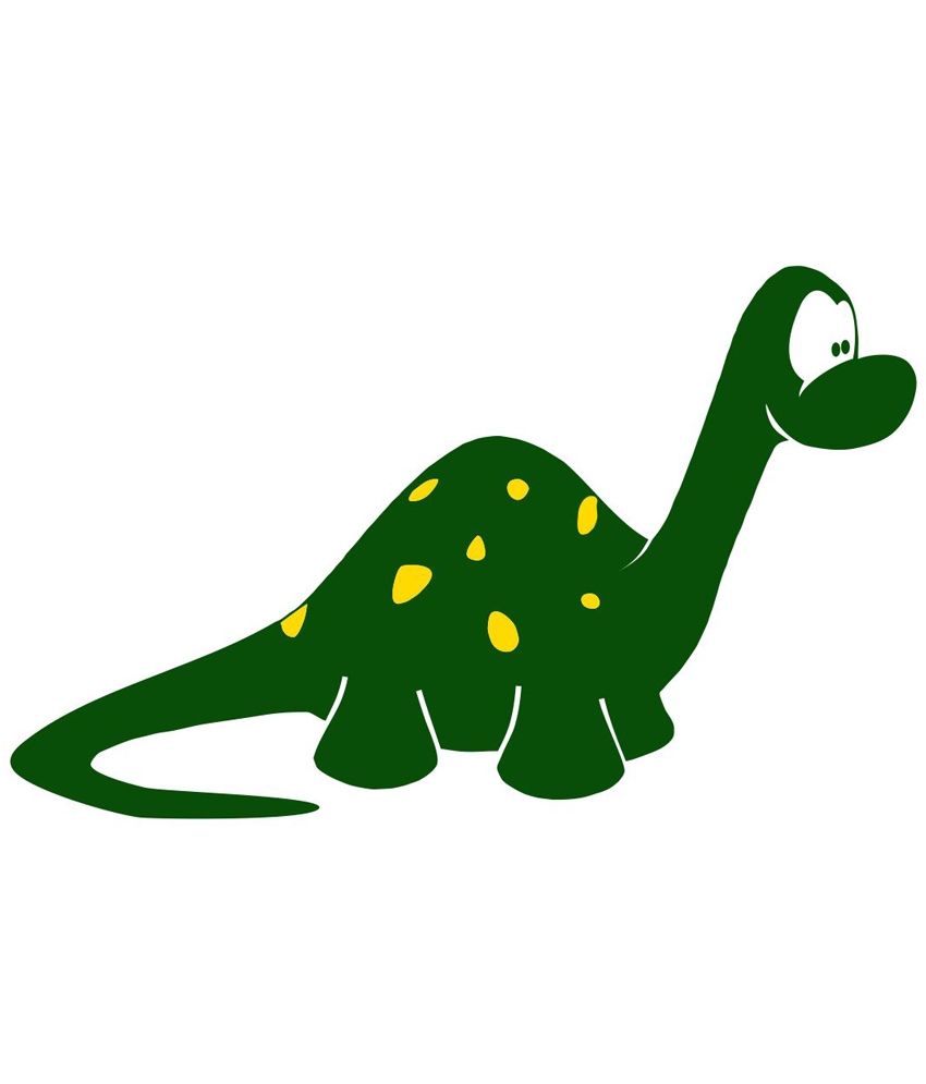 Chipakk Kids Green Dinosaur Wall Sticker - Medium - Buy Chipakk Kids ...