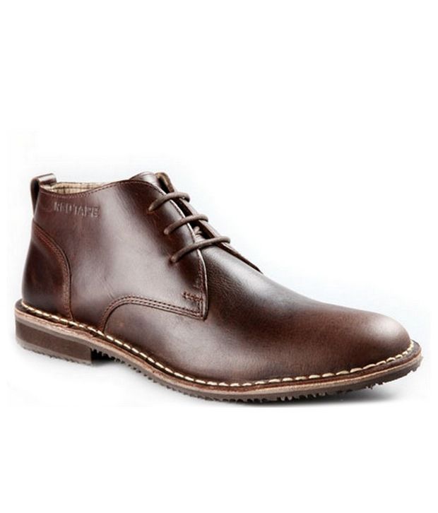 ankle length leather shoes