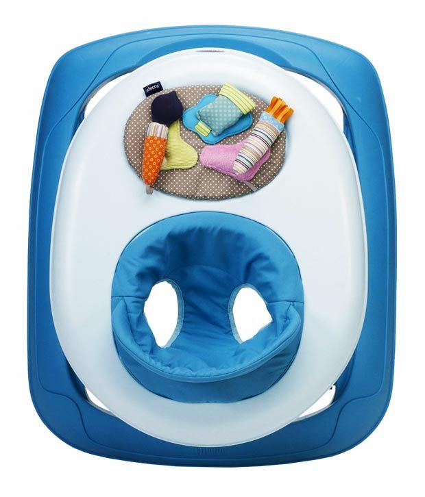 chicco baby walker blue
