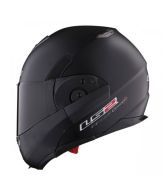 LS2 - Full Face Helmet - FF393 Convert (Matte Black) [Size : 58cms] - ECE Certified