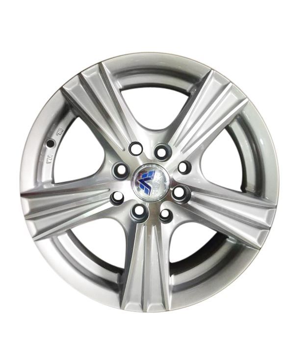 Prestige Alloys - T 343 Silver Polish - 14 Inch Alloys [8 Holes] (Set ...