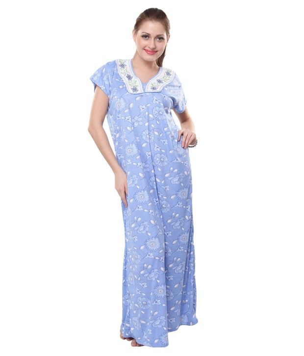 cotton nighty long