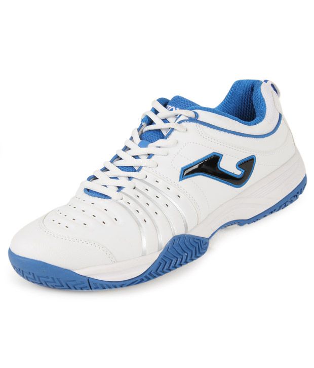 Joma Tough White & Royal Blue Tennis Shoes - Buy Joma Tough White ...