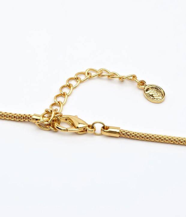 Estelle Crystal Encrusted Loop Necklace Buy Estelle Crystal Encrusted