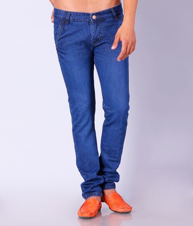 blue cotton jeans