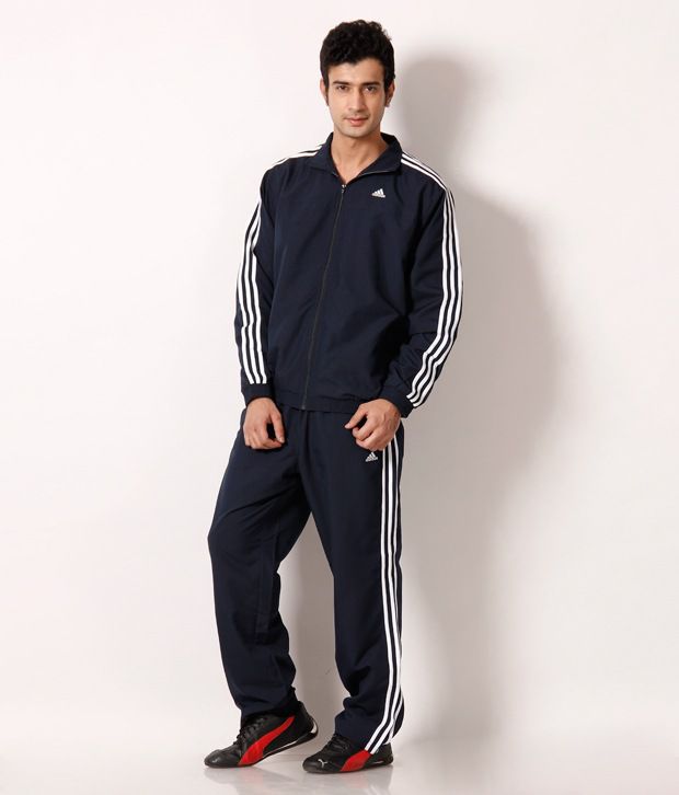 Adidas Smart Navy Tracksuit - Buy Adidas Smart Navy Tracksuit Online at ...