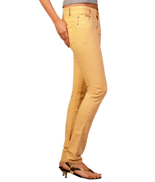 Fungus Beige Denim Jeans Buy Fungus Beige Denim Jeans Online at Best
