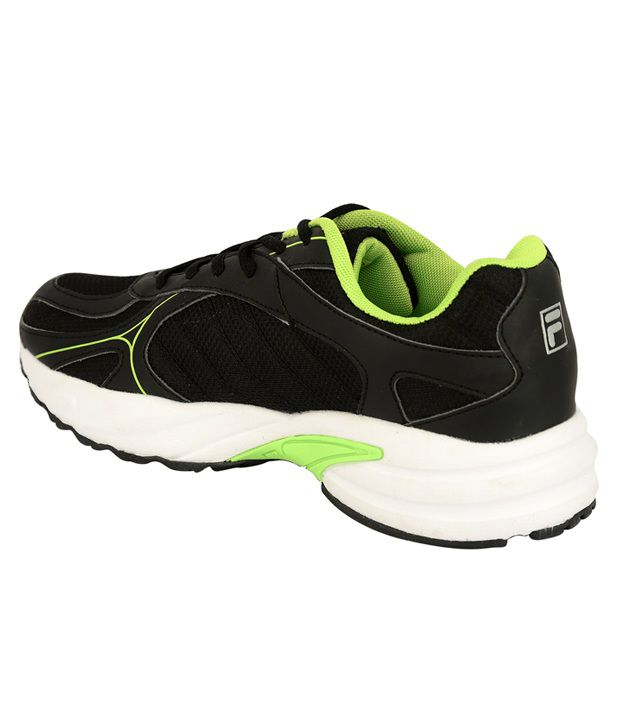 Fila Amazing Black and Green Running Shoes - Buy Fila Amazing Black and ...