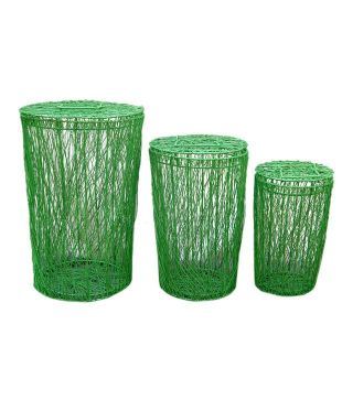 The Decoration Store Green Laundry Basket Buy The Decoration