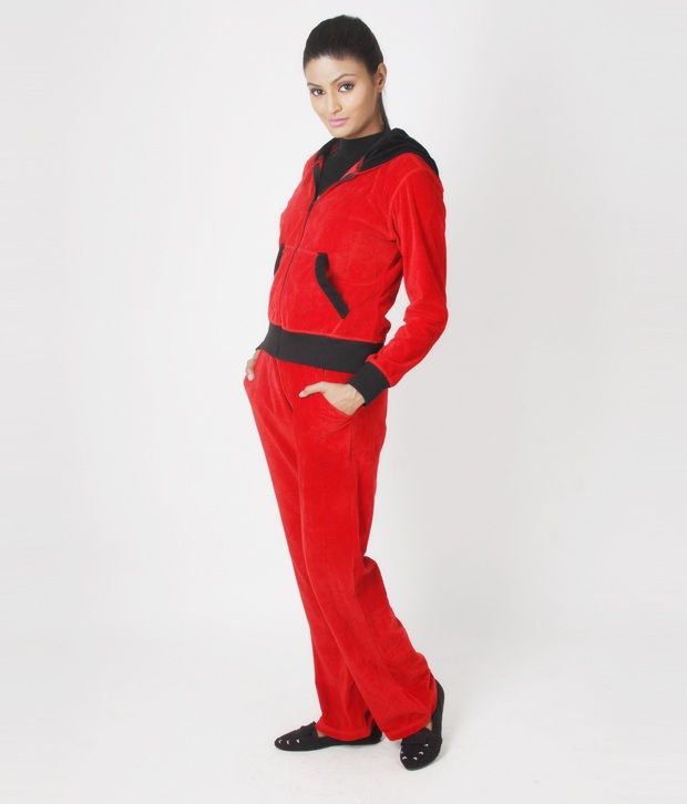 poly cotton tracksuit