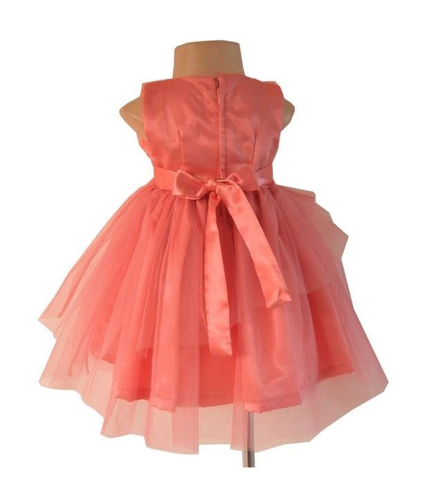 Faye Coral Princess Dress For Kids - Buy Faye Coral Princess Dress For ...