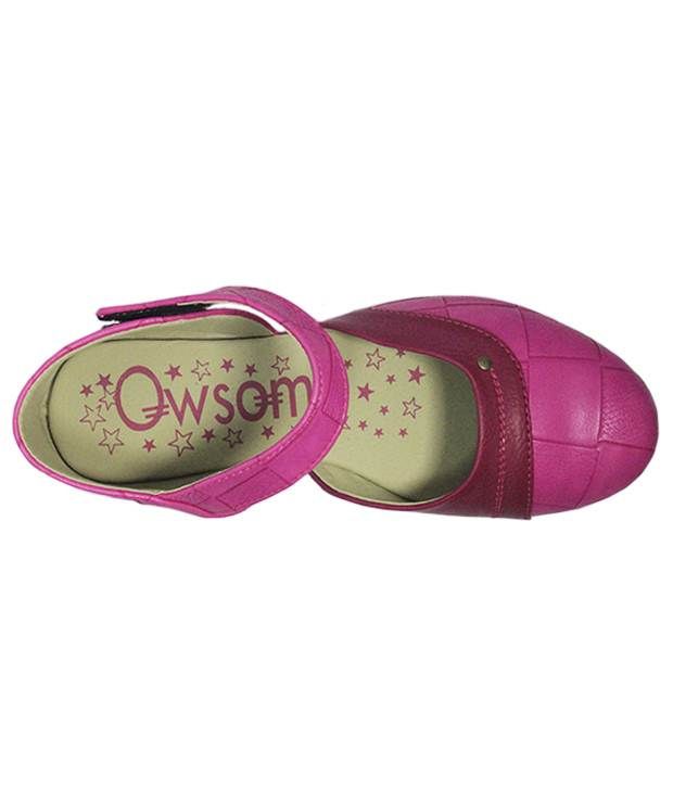 Buy OWSOME Ladies Pink Belly Shoes 
