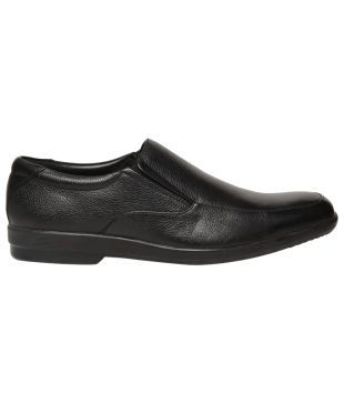 Bata Comfit Black Leather Formal Shoes 