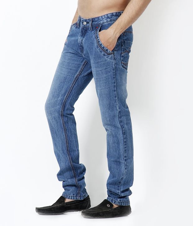 side pocket jeans