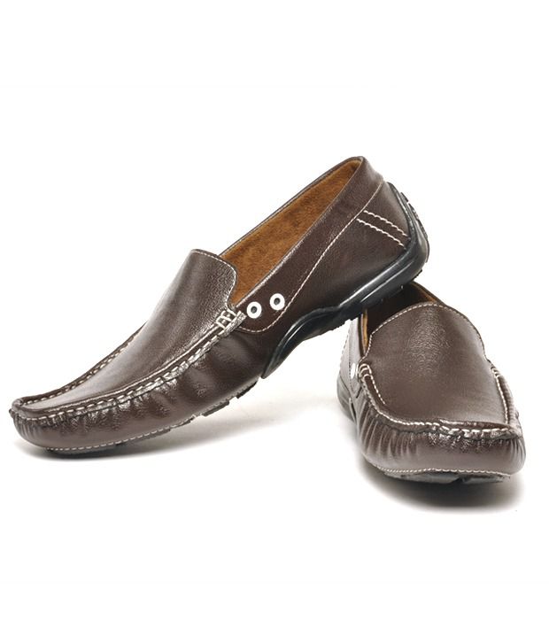 Mokassin Elegant Brown Casual Shoes - Buy Mokassin Elegant Brown Casual ...