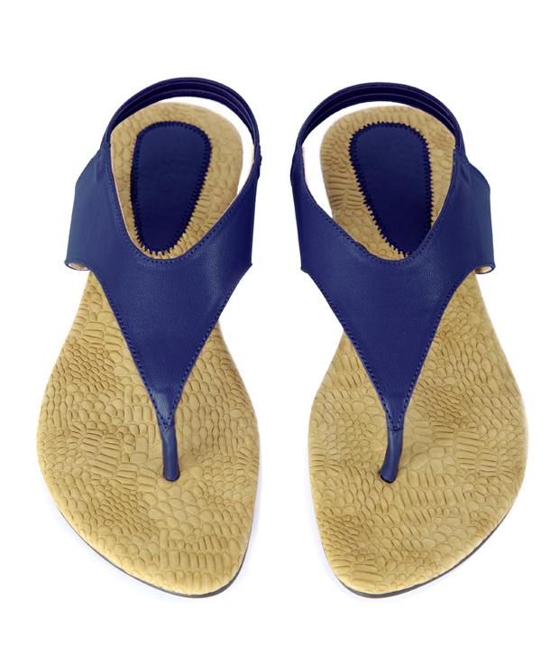 m&s navy sandals